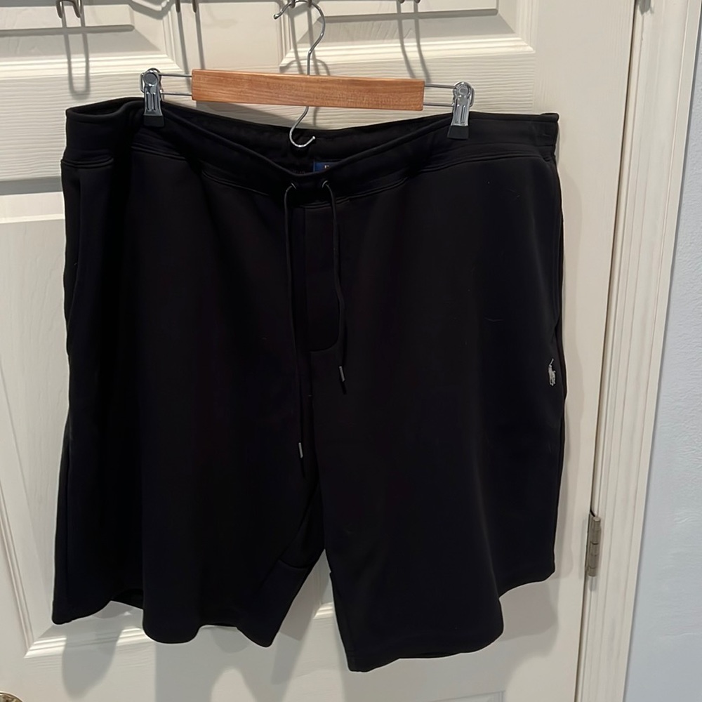 Polo Black Fleece Shorts